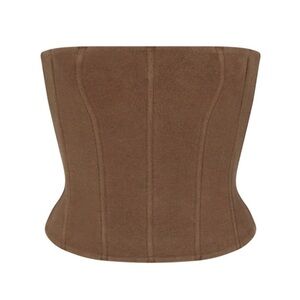 SKIMS Brown Shapewear Corset Top